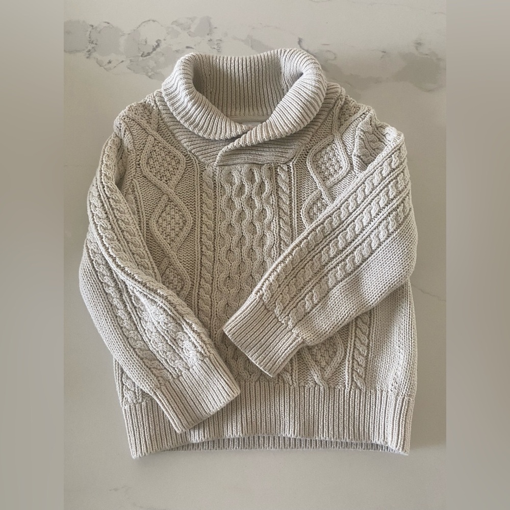GAP - kids  Beige Turtleneck Sweater - size 3